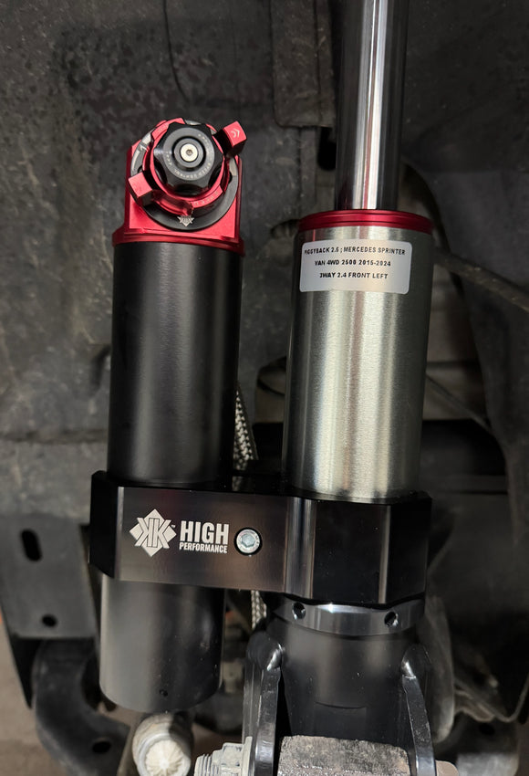 KK - High Performance 3-Way Remote Reservoir Shock Absorbers