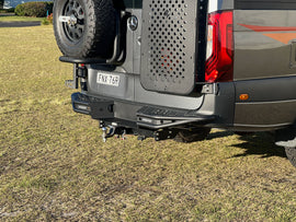 KK Alloy Rear Bumper- External Step - Rear protection system
