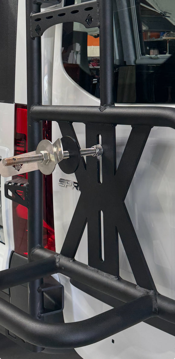 KK Rear Swing Away for Spare Tyre and Ladder