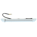 White/Amber LED Caravan Light - White Body-1