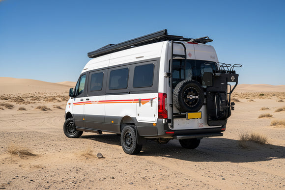 KK Rear Swing Away for Spare Tyre and Ladder