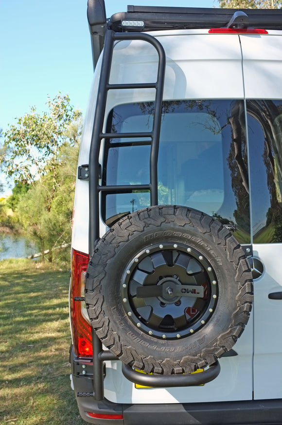 KK Rear Swing Away for Spare Tyre and Ladder
