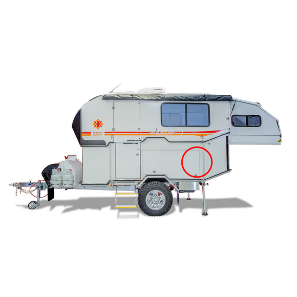 Gas Strut - 257-210-0350-11 - Kamper/Karavan