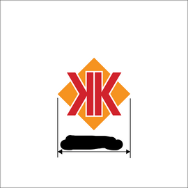 KK Decal - Medium 232mm W KK Logo