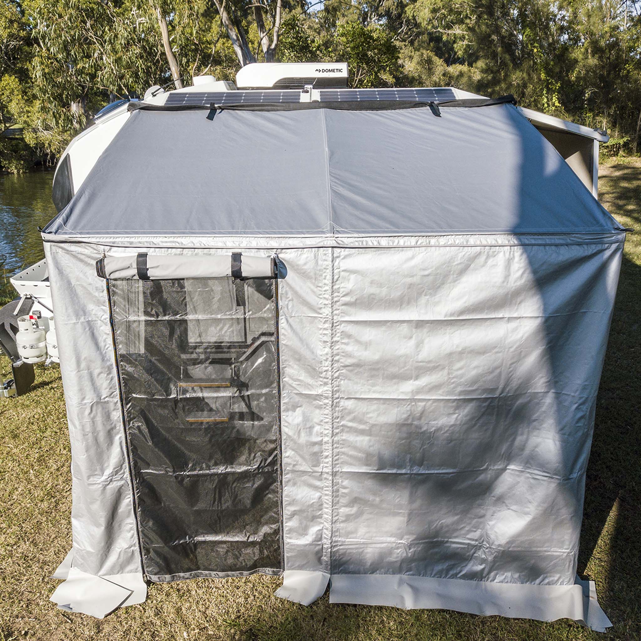 Kwik Awning Full Walls Kit (Includes: Draft Skirt, Front & Rear Walls) - Karavan - 0