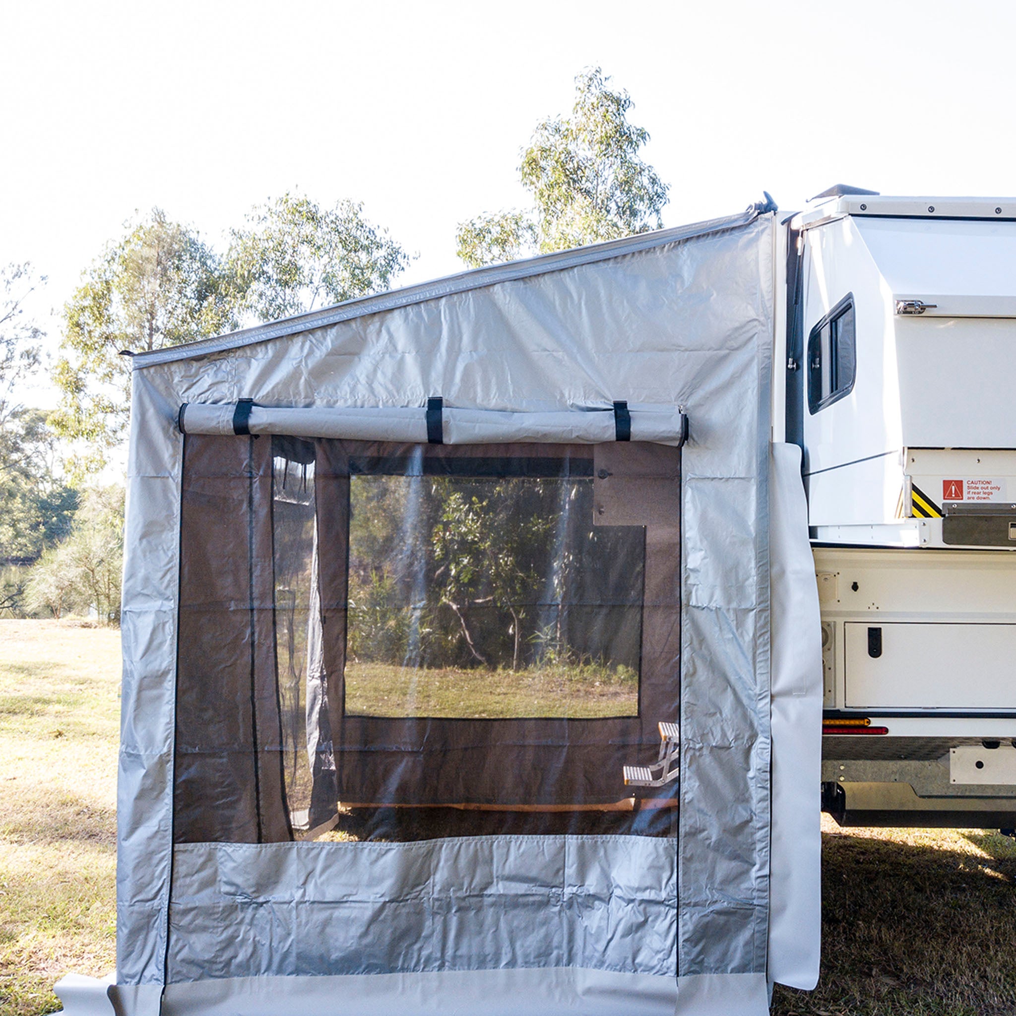 Kwik Awning Full Walls Kit (Includes: Draft Skirt, Front & Rear Walls) - Karavan